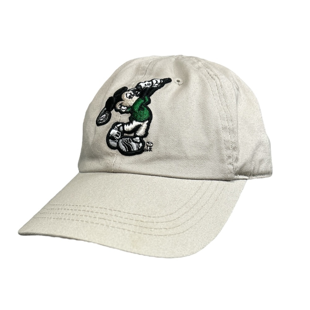 Walt Disney World Mickey Mouse Golf Men’s Women’s Hat Tan Embroidered Logo